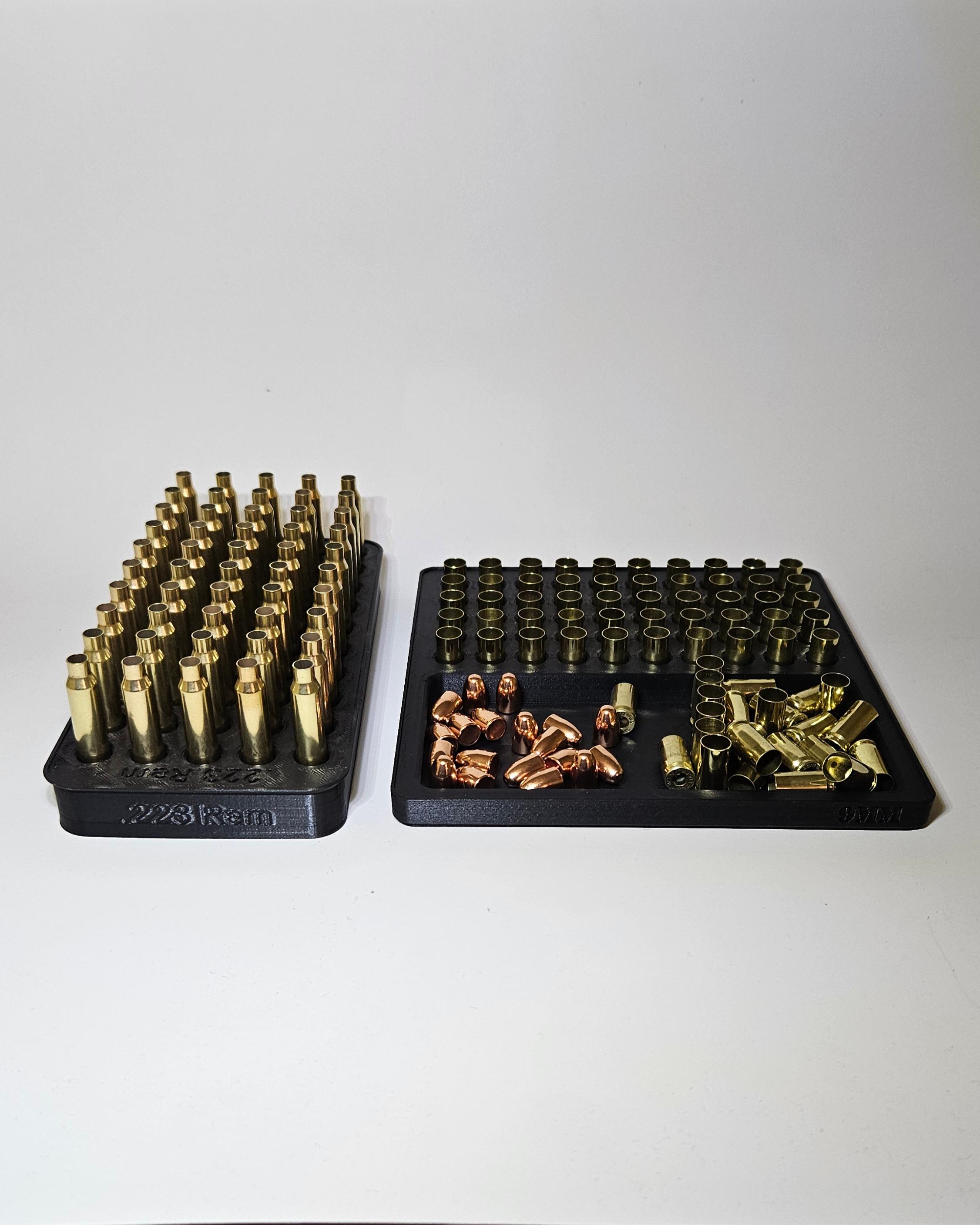 Photo of Reloading Trays .223, 9mm, 7.62x39 and more