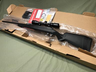 Photo of NEW! Savage 110 Engage Hunter XP 30-06 Sprg Bolt-Action Rifle Combo w/Bushnell Engage 3-9x40mm Scope **$189 NEW! Vortex Scope Option** - 1