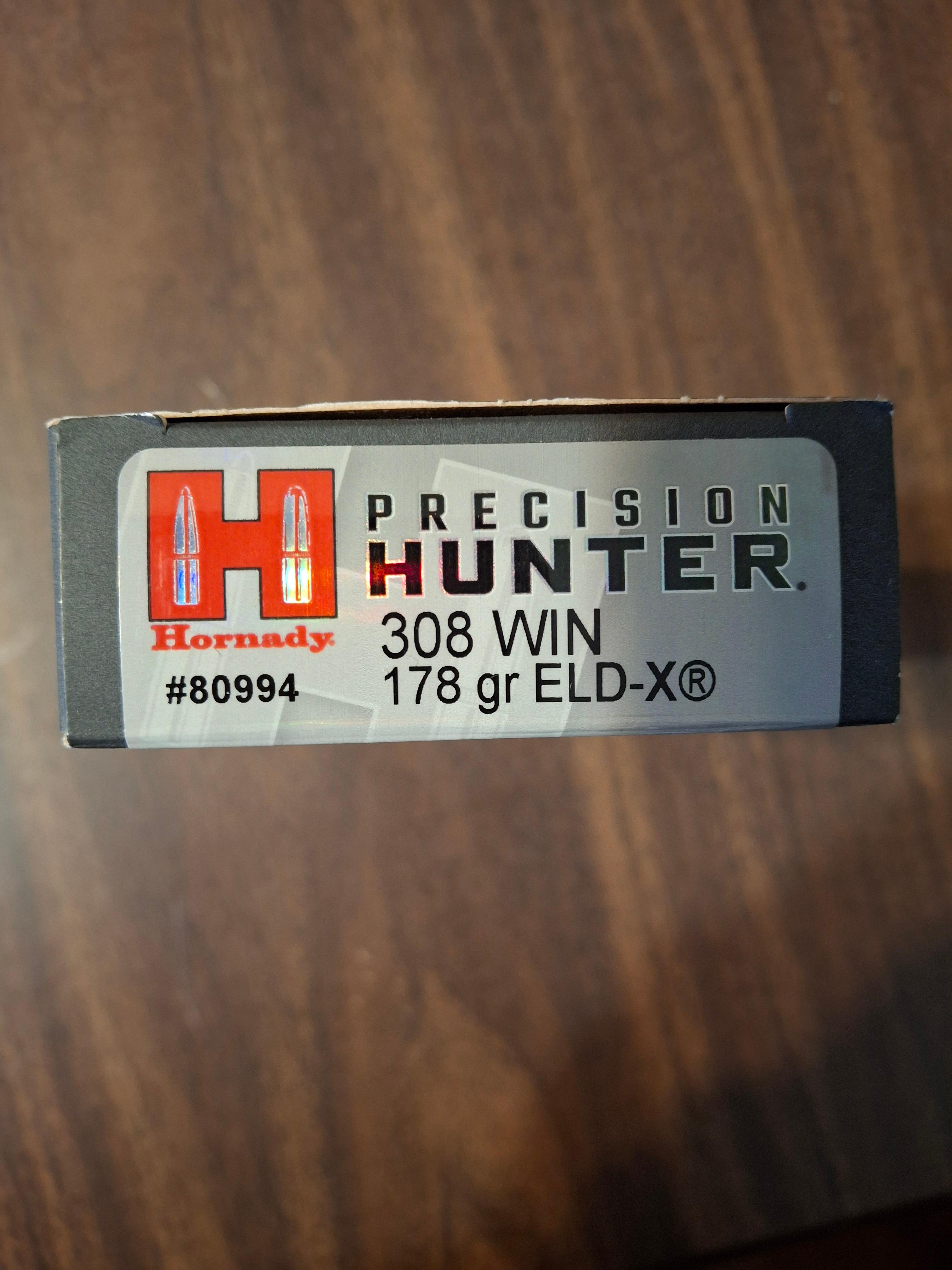 Photo of Hornady precision hunter ammo 308