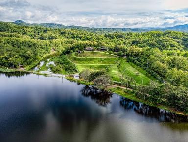 Photo of The Best Feng Shui House For Sale in Thailand, surrounded by teak mountains. - 1