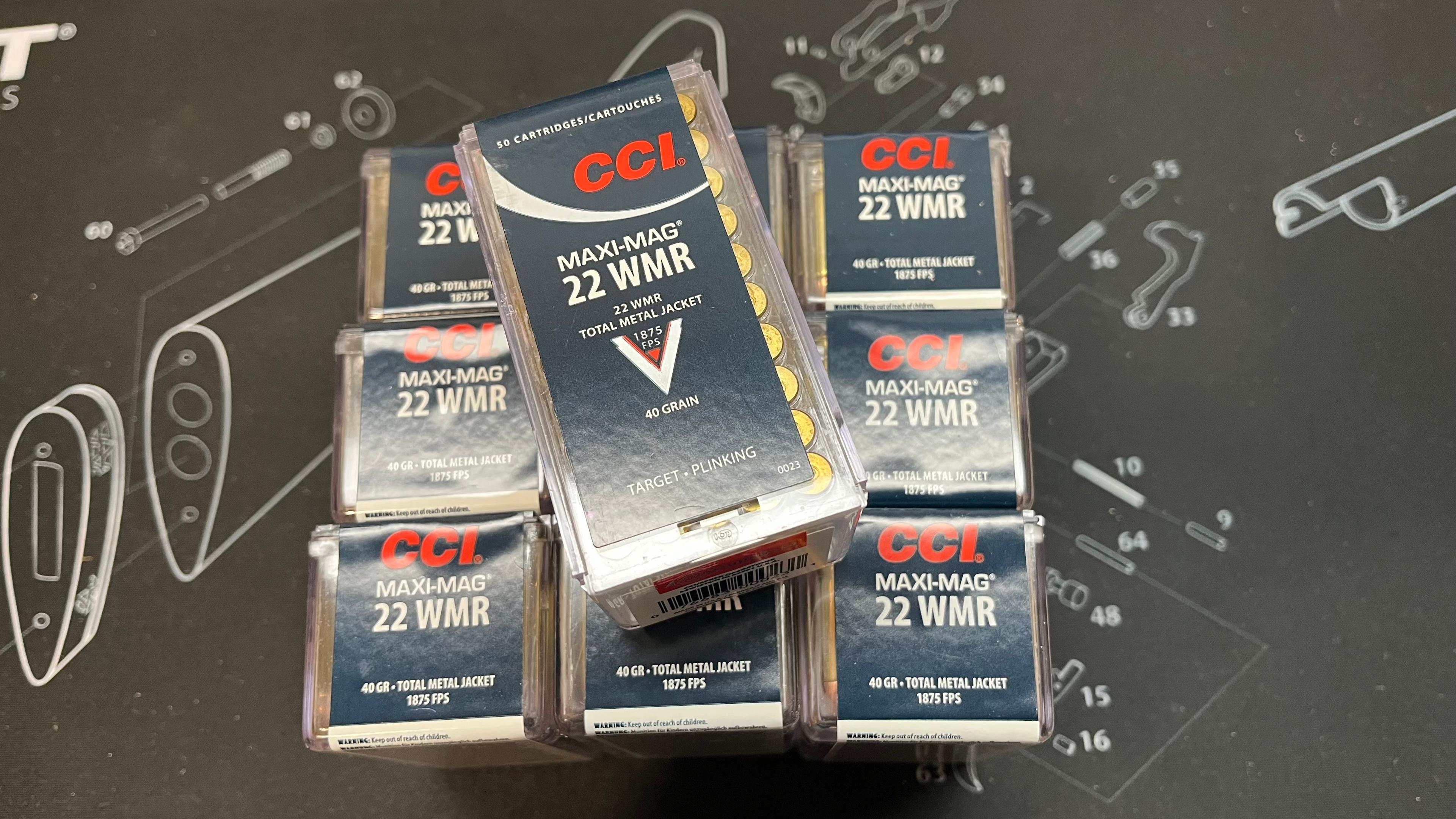 Photo of 22 Mag WMR CCI 500 rounds