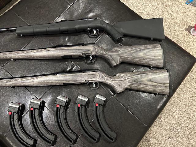 Photo of 3 Savage A17 Semi Auto Brand New .17 HMR 