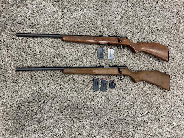 Photo of 2 Savage 93R17 Left hand Heavy Barrel 