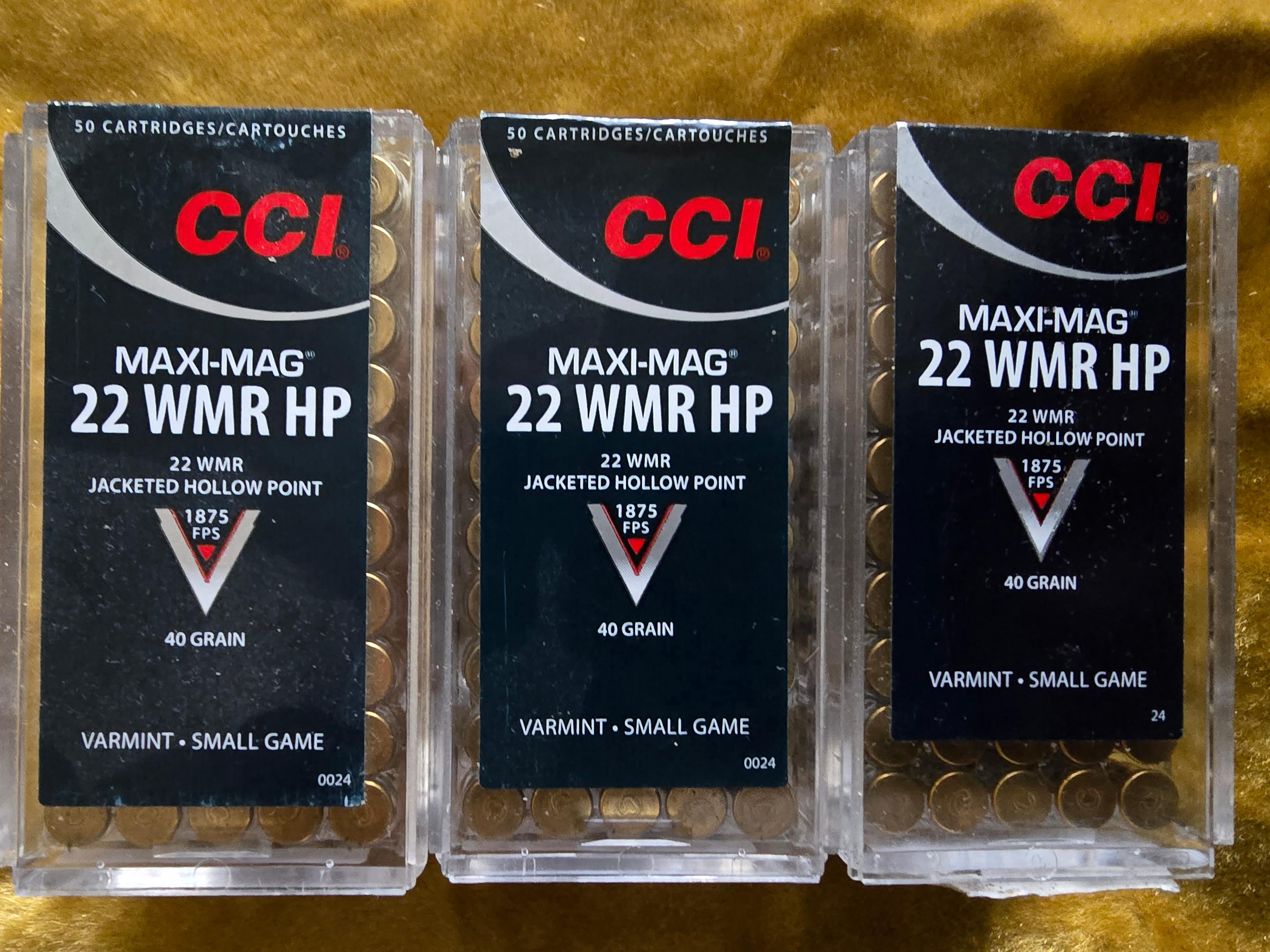 Photo of .22 WMR AMMUNITION