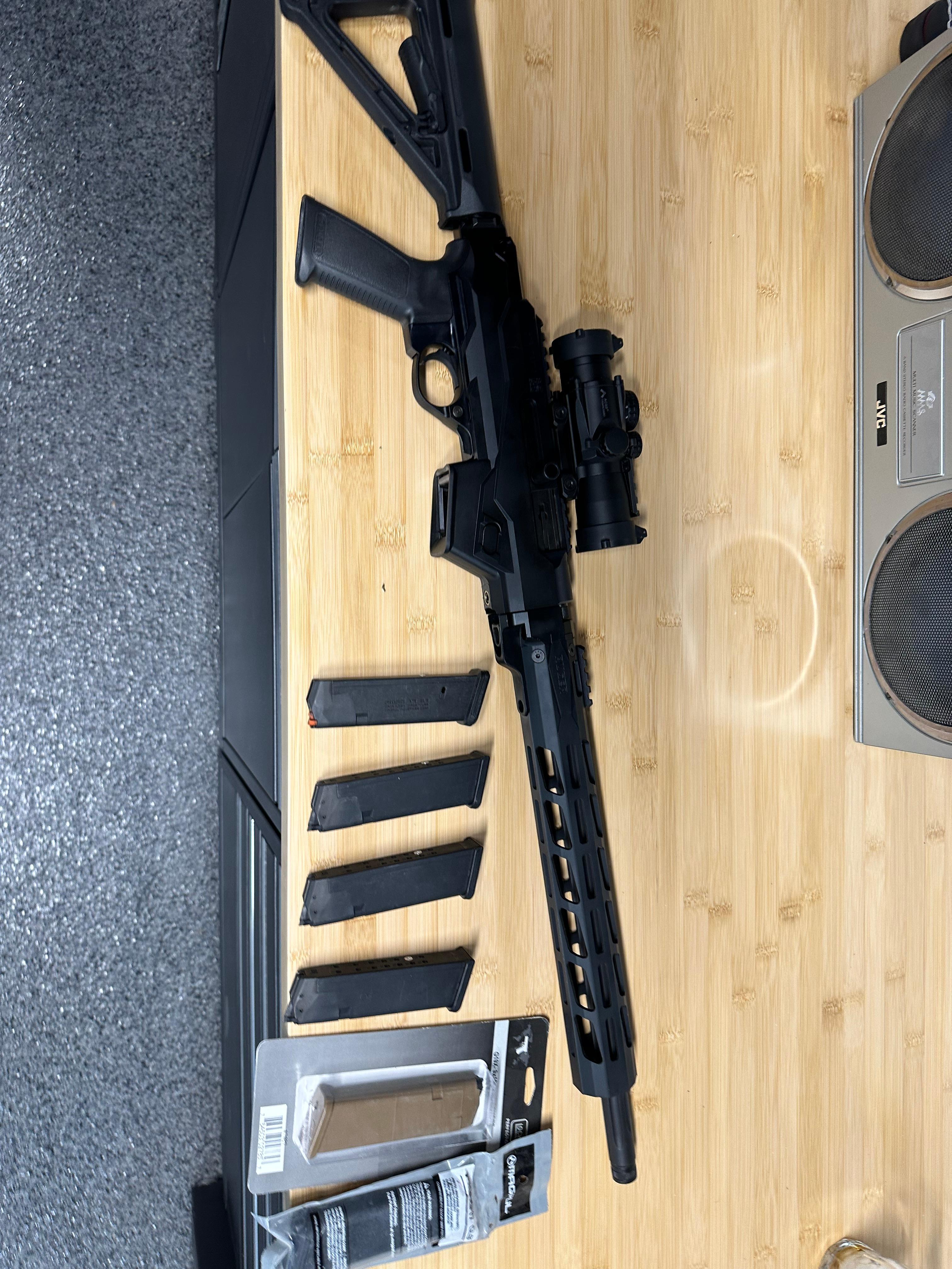 Photo of Ruger 9mm Carbine adjustable stock