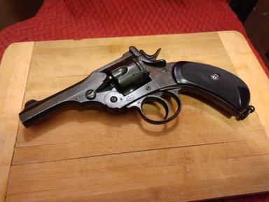 Photo of Antique Webley "Mk II", Service Revolver, 45ACP/.455 Webley/ 45Auto Rim  $4900 - 1