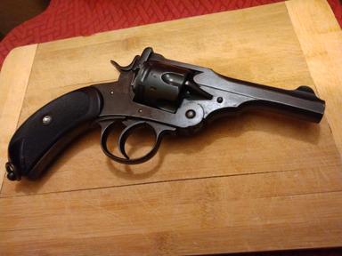 Photo of Antique Webley "Mk II", Service Revolver, 45ACP/.455 Webley/ 45Auto Rim  $4900 - 2