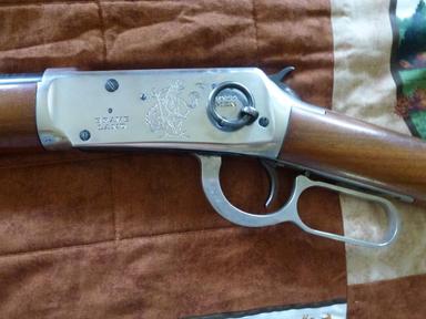 Photo of ***FREE SHIPPING ***1375$***WINCHESTER COWBOY COMMEMORATIVE cal.30-30 + NEW GUN SOCK*** - 2