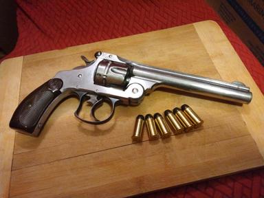 Photo of Smith & Wesson .44 Double Action Top Break Revolver, .44 Russian $4600 - 1