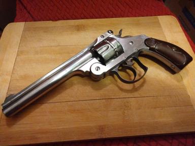 Photo of Smith & Wesson .44 Double Action Top Break Revolver, .44 Russian $4600 - 2