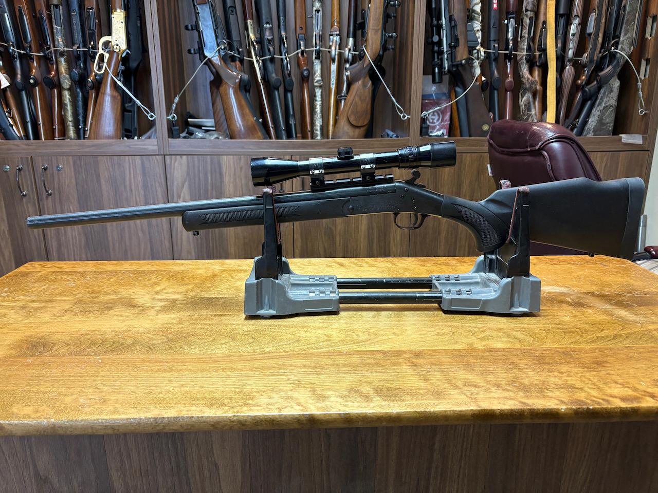 Photo of H&R Handi Rifle .444 Marlin w/ Scope