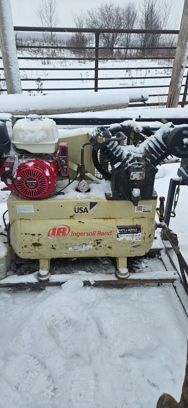 Photo of Ingersoll Rand air compressor/ Honda motor trade for guns - 1