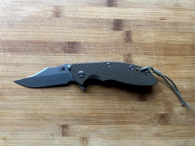 Photo of Rick Hinderer XM 18 Bowie Folding Knife