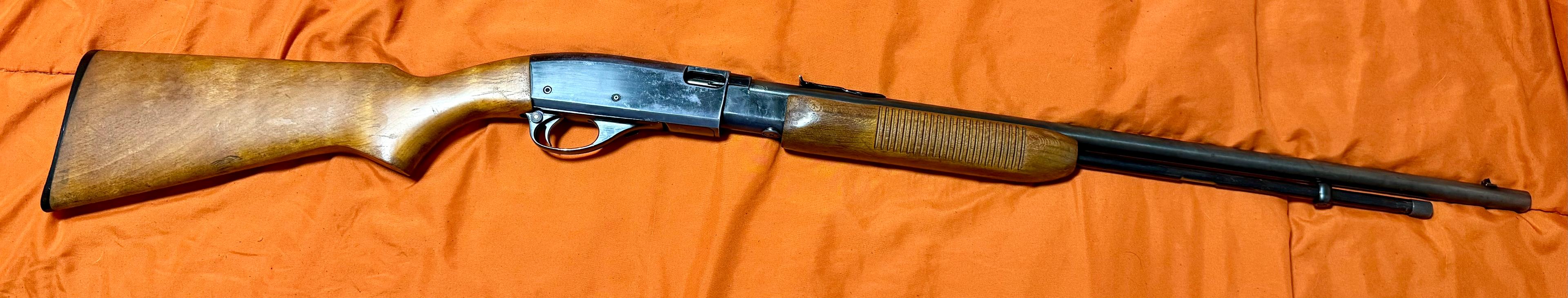 Photo of Remington 572 pump action 22