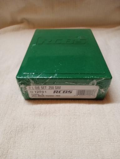 Photo of 250 SAVAGE 3000 RCBS NEW DIES SEALED - 1