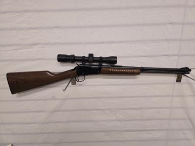 Photo of Henry round barrel pump 22lr w/ scope - 1