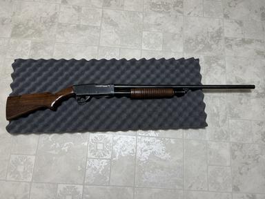 Photo of Steven’s model 77c 12 gauge pump action shotgun - 1