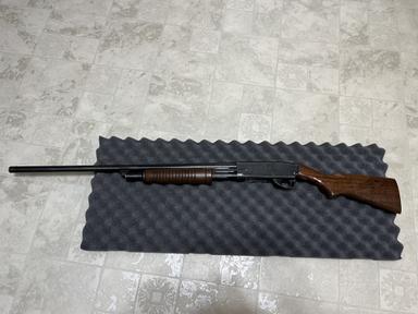 Photo of Steven’s model 77c 12 gauge pump action shotgun - 2