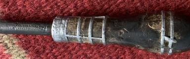 Photo of ANTIQUE SKINNING KNIFE / SCABBARD AND HONING ROD - 2