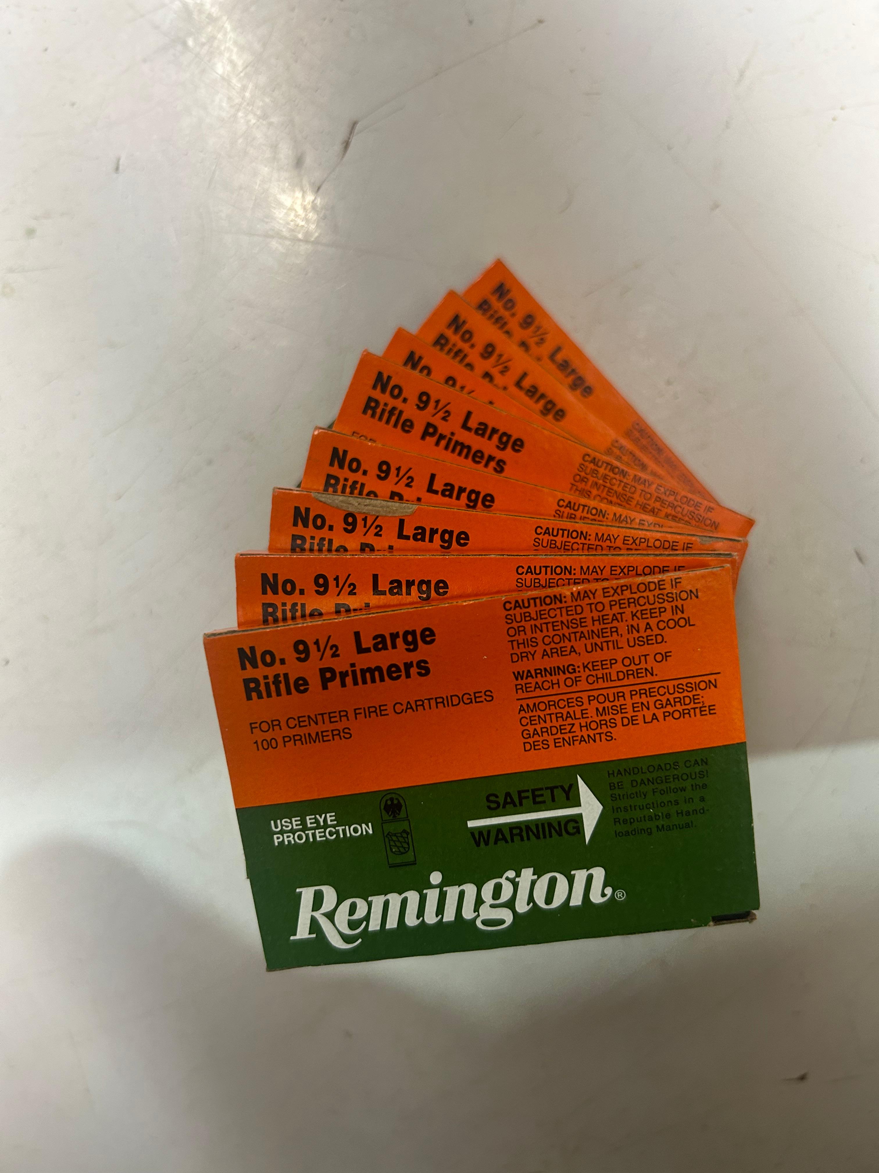 Photo of Remington 9 1/2 primers 