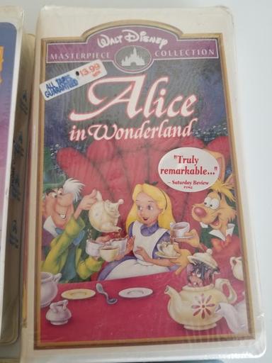 Photo of Walt Disney VHS Tapes - New, Sealed - 2