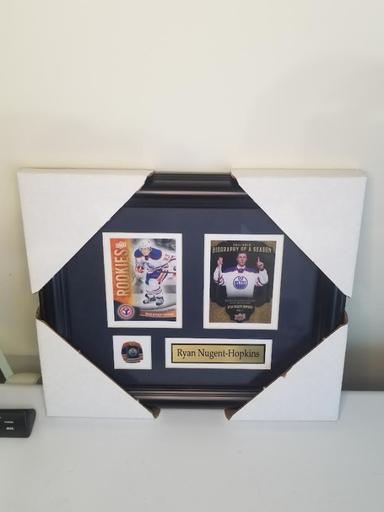 Photo of Edmonton Oilers Ryan Nugent-Hopkins Card Collector Frame - Brand New - 1