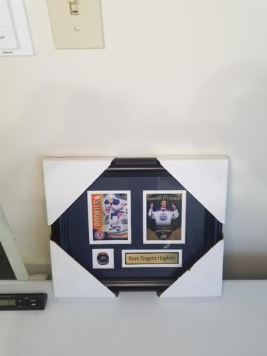 Photo of Edmonton Oilers Ryan Nugent-Hopkins Card Collector Frame - Brand New - 2