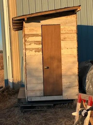 Photo of Hand Built Wood Shed with shelves inside. I deliver! - 1