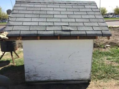 Photo of playhouse shed for children. WELL BUILT - 2