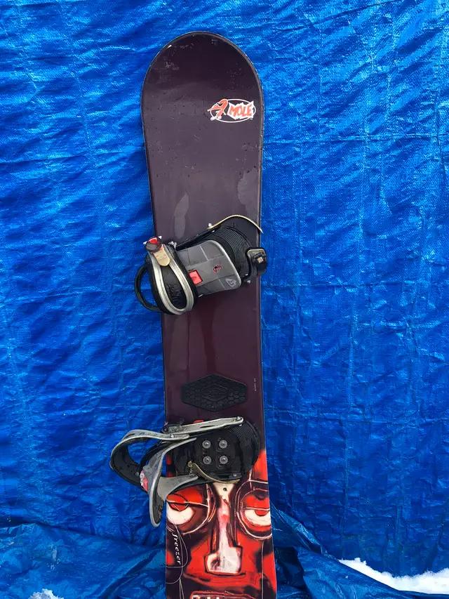 Photo of Mole snowboard. Burton bindings. I deliver.