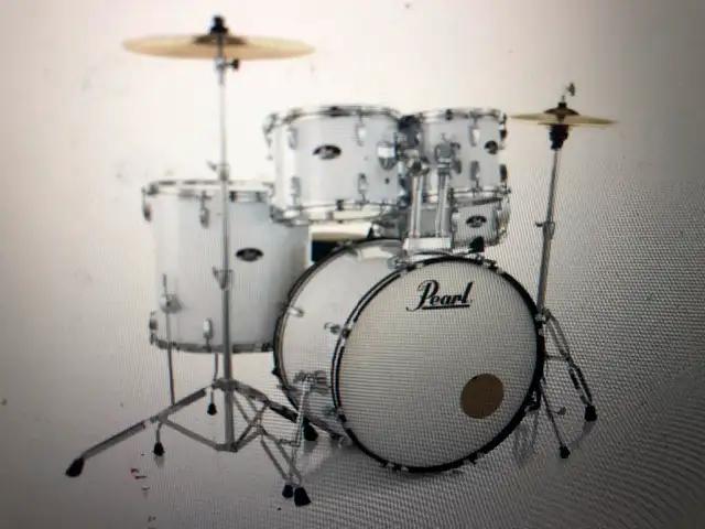 Photo of I deliver, Pearl Roadshow Drum Set 5-Piece Complete Kit