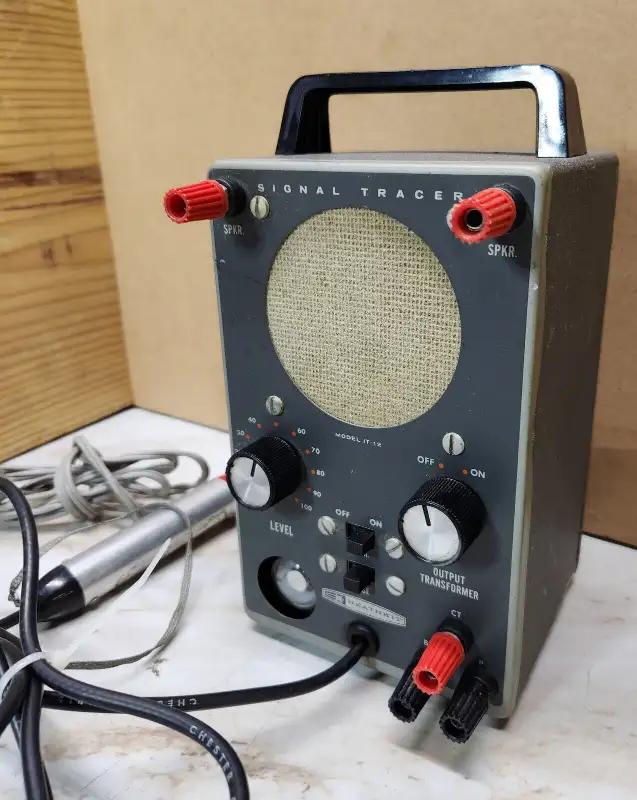 Photo of I deliver! Vintage Heathkit Signal tracer IT-12