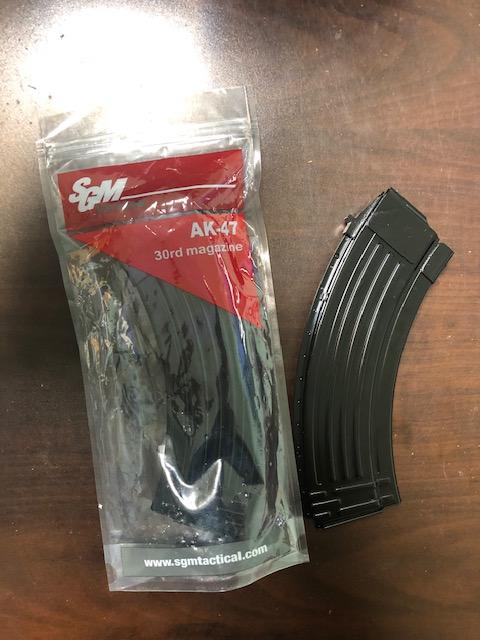 Photo of Brand new SGM Tactical AK-47 7.62x39 5/30 Rounds Steel Magazine $35 each