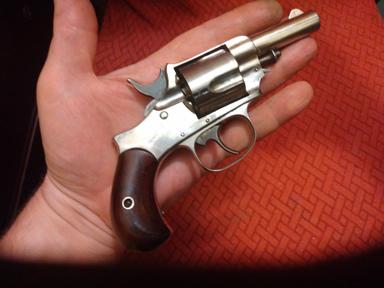 Photo of Antique Forehand & Wadsworth "Double Action No. 41", .41 Rim Fire Pocket Revolver $2100 - 1