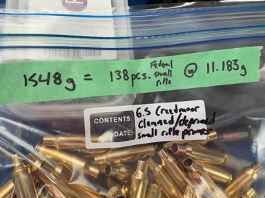 Photo of 6.5 Creedmoor Brass Small Rifle 138pcs - 2