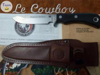 Photo of ***FREE SHIPPING***1820$***KNIFE Magnum Series Alaskan D2- 9.5 AND Chiappa Alaskan Takedown .44 rem. mag + new GUN SOCK - 2