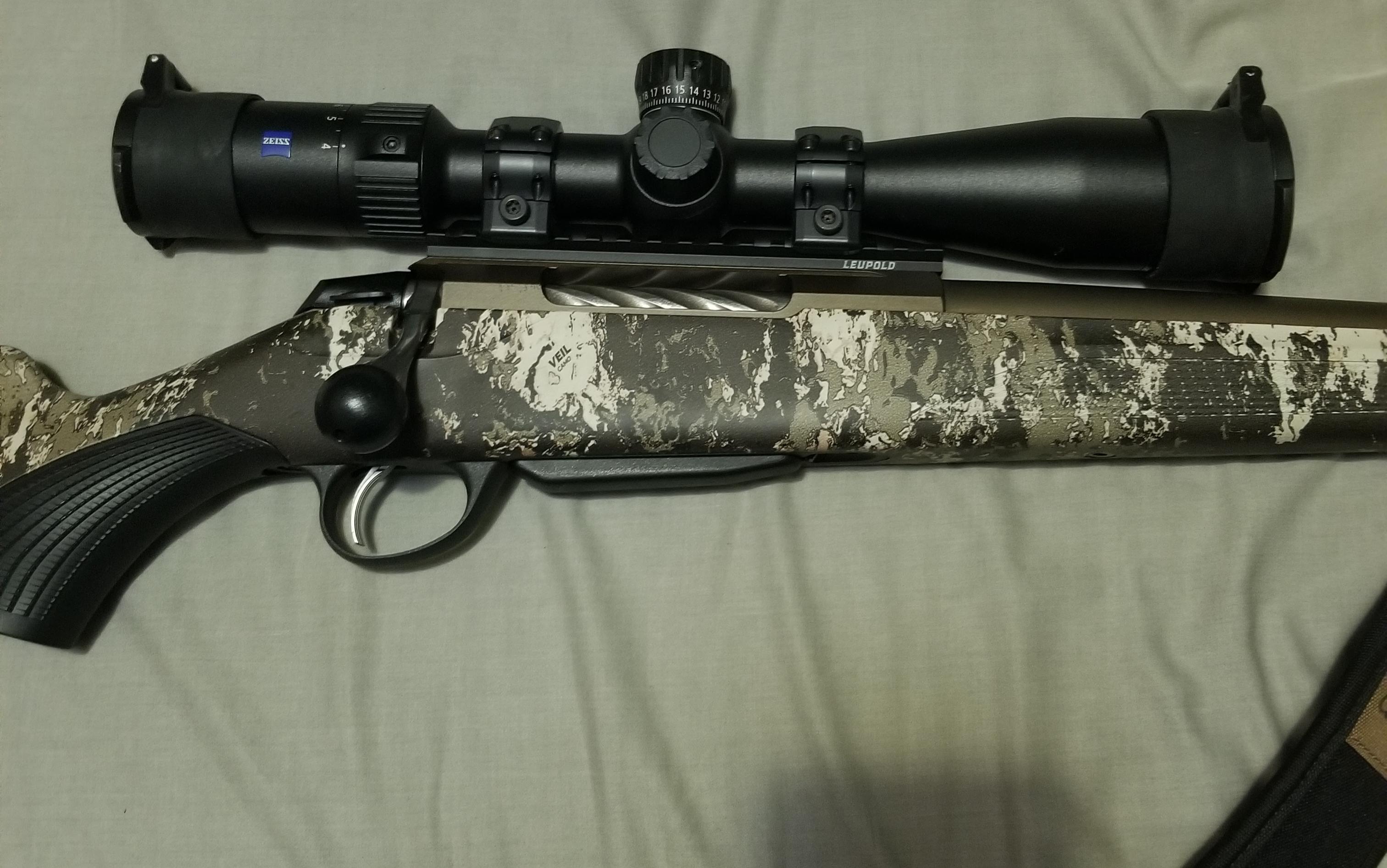 Photo of Tikka T3X set up