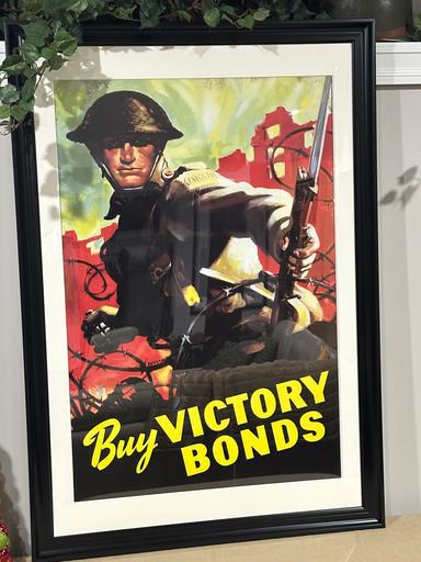 Photo of WW2 Canadian Large Framed Poster - 1