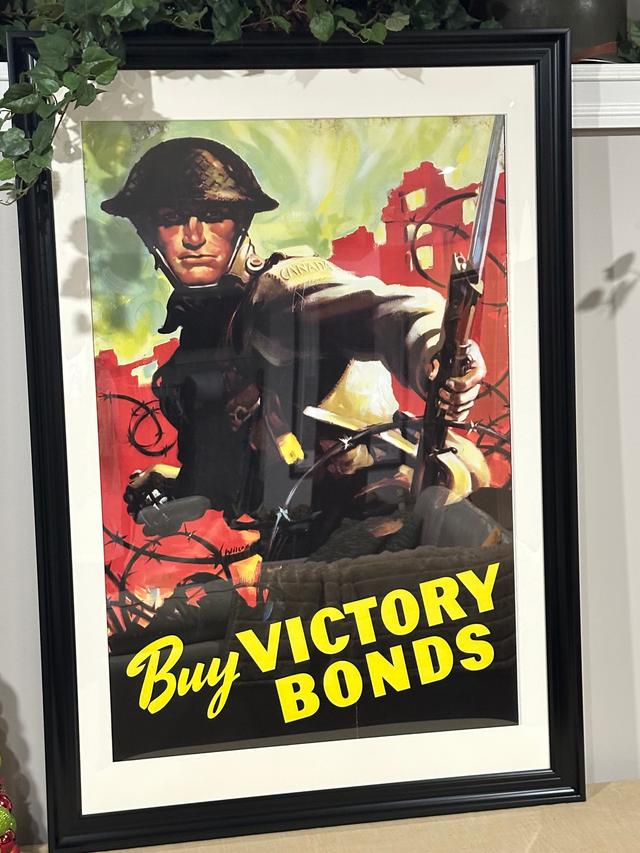 Photo of WW2 Canadian Large Framed Poster