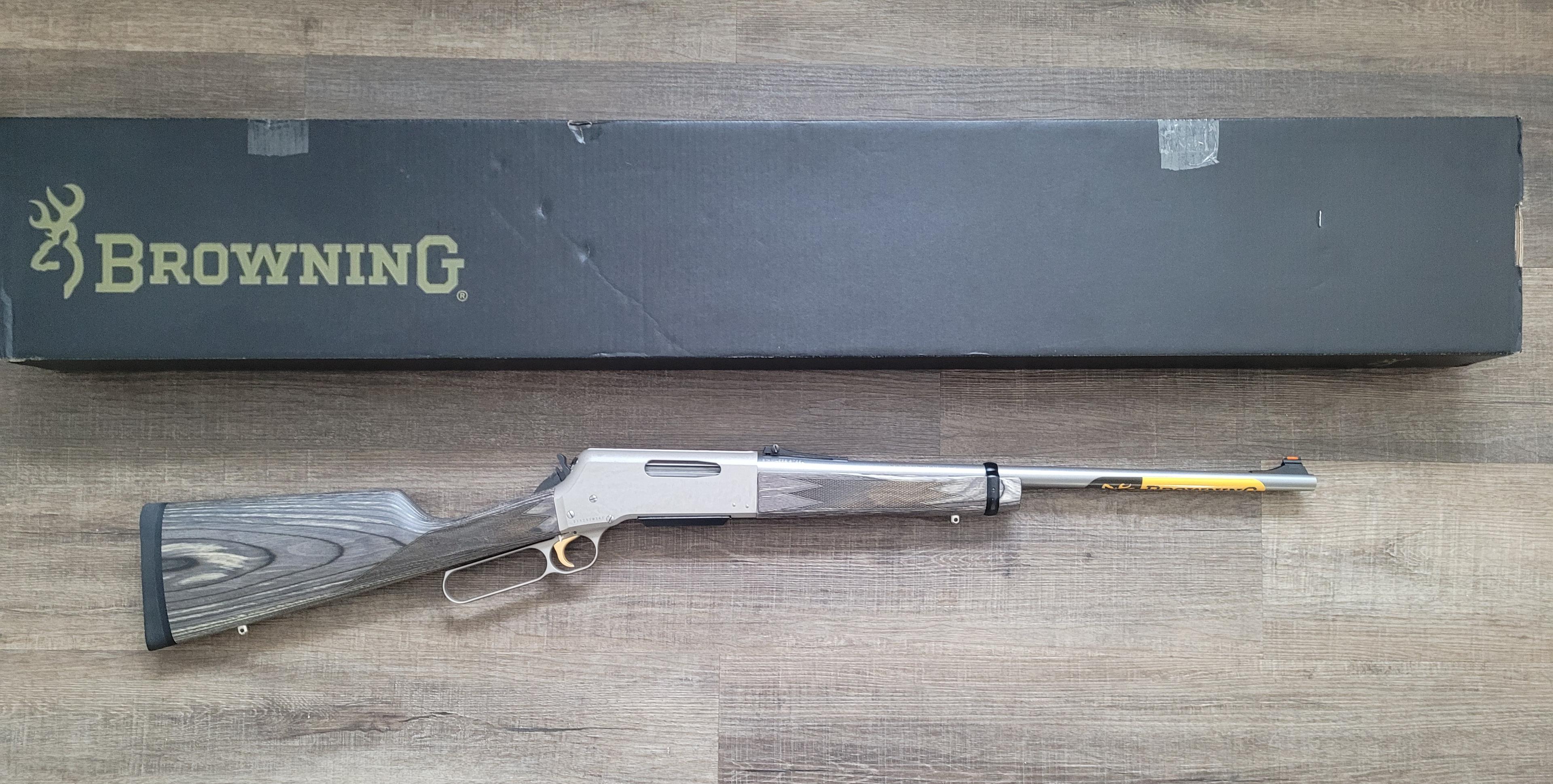 Photo of NEW Browning BLR 243 win stainless laminated takedown 