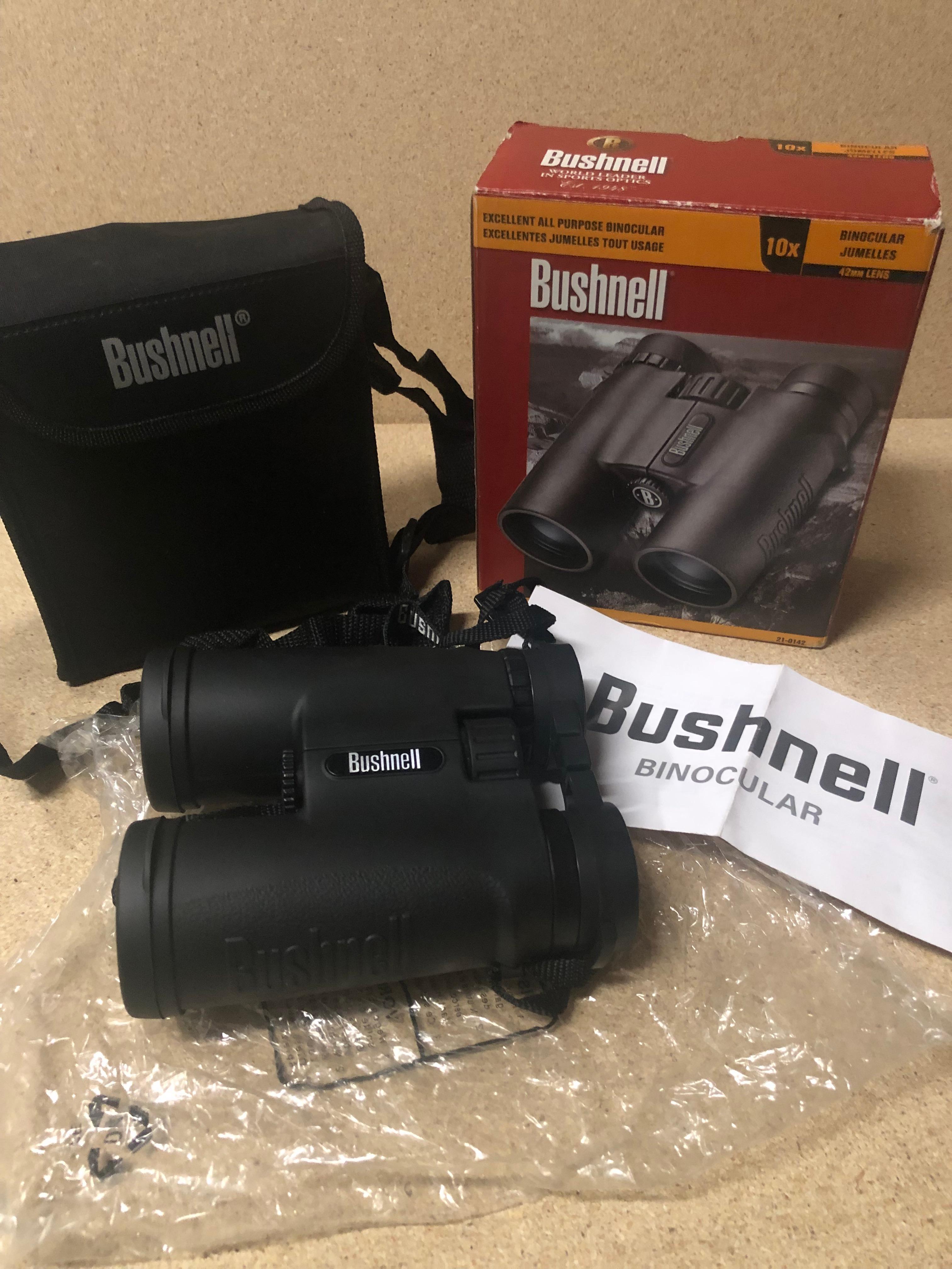 Photo of SAVE 54% Off Retail! Bushnell Sportsman 10x42 Binoculars - Ex Cond, like new!