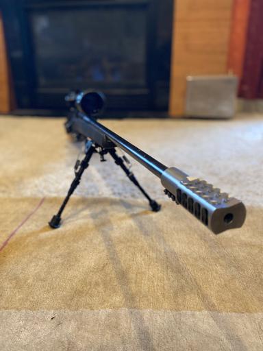 Photo of (price drop) Weatherby Mark V in 257 with scope and muzzle brake - 1