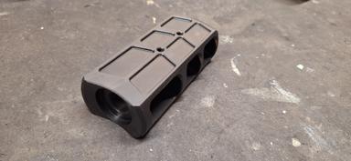 Photo of Custom 3 port muzzle brake - 1