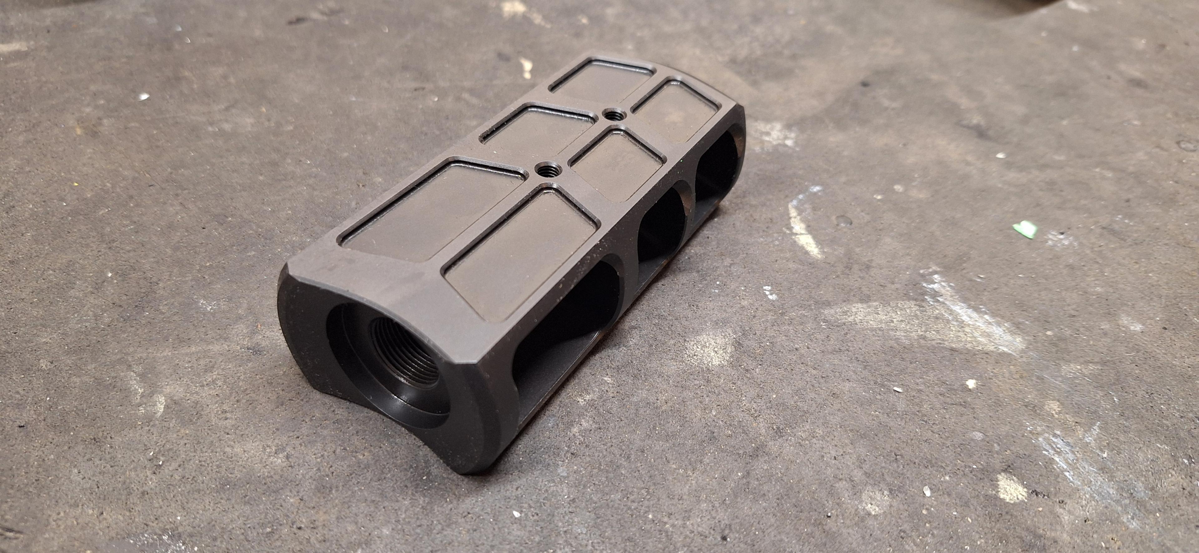 Photo of Custom 3 port muzzle brake