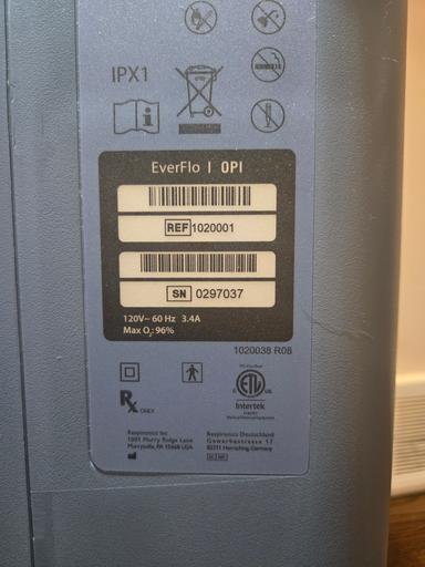 Photo of EverFlo Oxygen Concentrator - 2