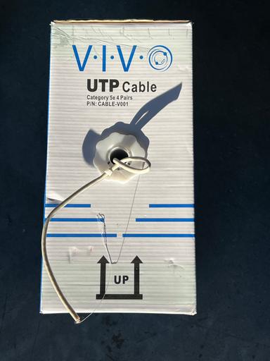 Photo of Vivo 1000 ft Cat 5e 24 AWG Ethernet Cable - 2