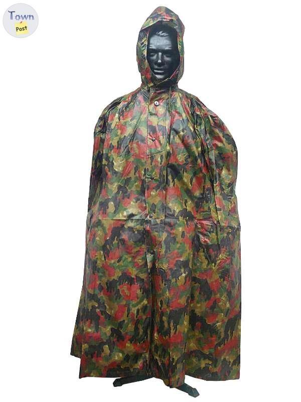 Photo of Camo poncho