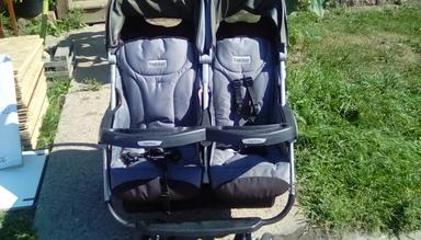 Photo of Peg Perego Double side by side stroller- good condition - 1