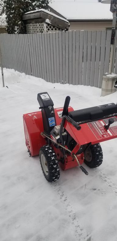 Photo of Yard machine 28” snowblower $600 OBO - 2