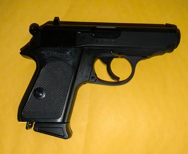 Photo of Maruzen Walther PPK Gas Blowback Pistol - Black - 2